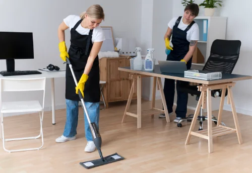 Nettoyage de bureau professionnel à Herbault